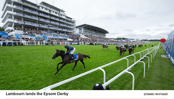 Lambourn lands the Epsom Derby Edward Whitake