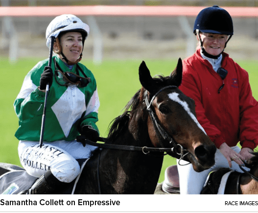 Samantha Collett on Empressive Race Image