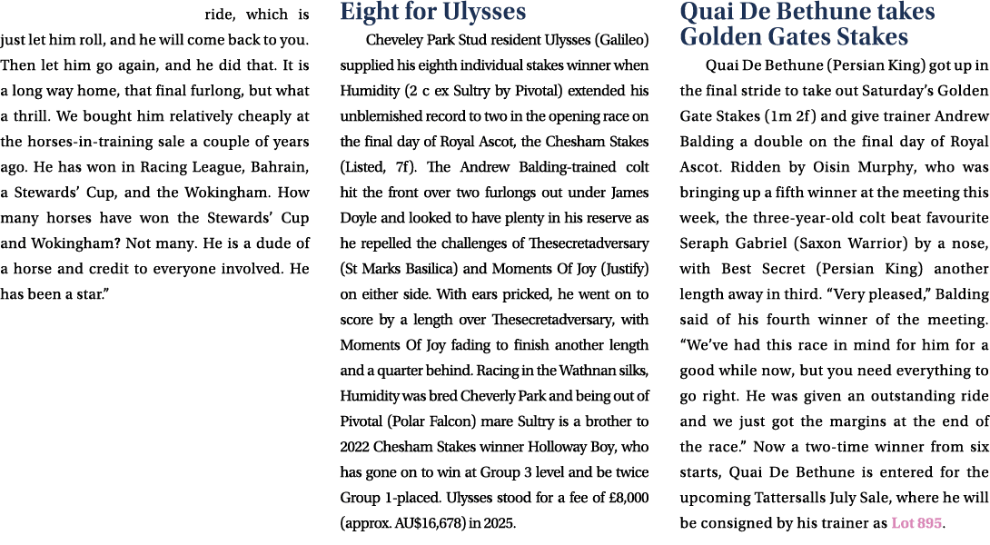 ride, which is just let him roll, and he will come back to you. Then let him go again, and he did that. It is a long ...