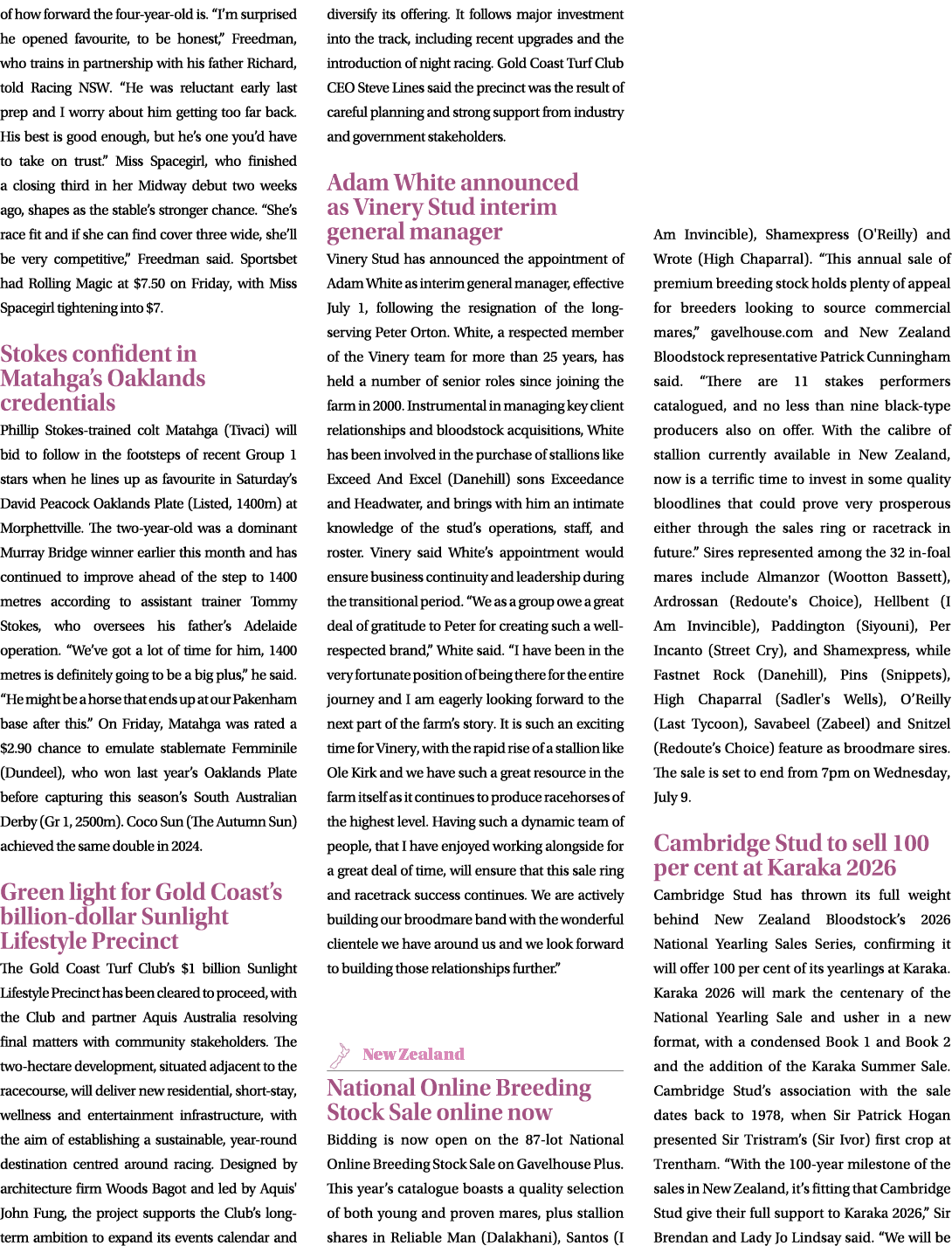 of how forward the four year old is. “I’m surprised he opened favourite, to be honest,” Freedman, who trains in partn...