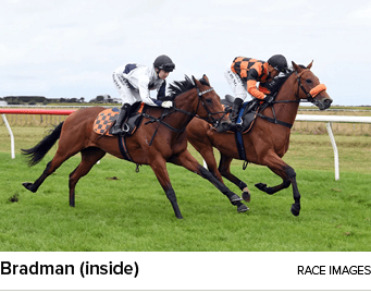 Bradman (inside) Race Images