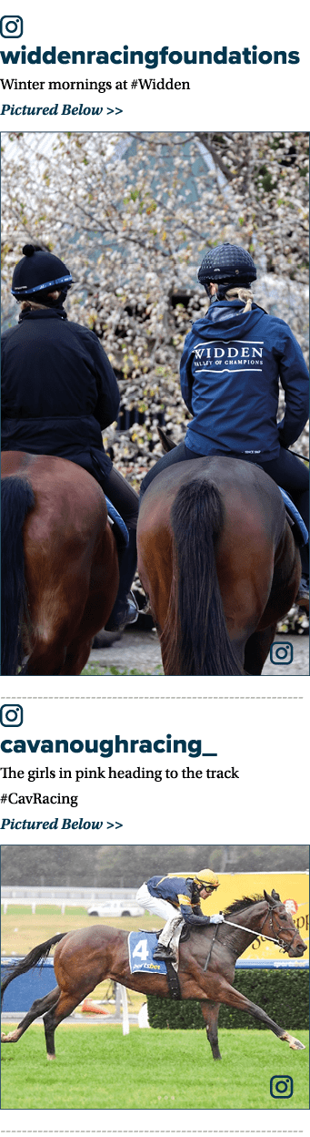 ￼ widdenracingfoundations Winter mornings at #Widden Pictured Below   ￼ ￼ cavanoughracing_ The girls in pink heading...