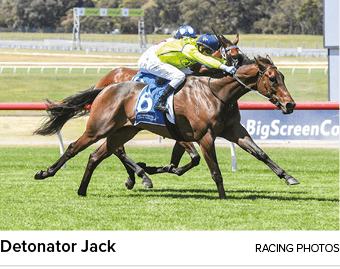 Detonator Jack racing photo