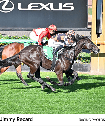 Jimmy Recard racing photo