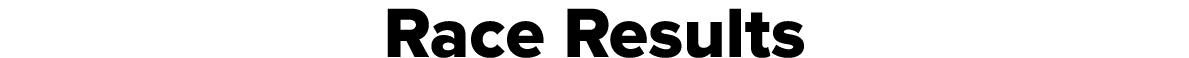 Race Results