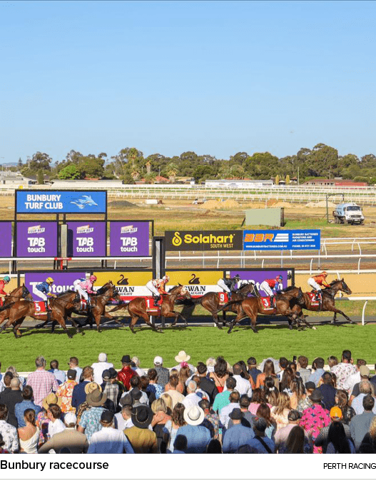 Bunbury racecourse Perth Racin