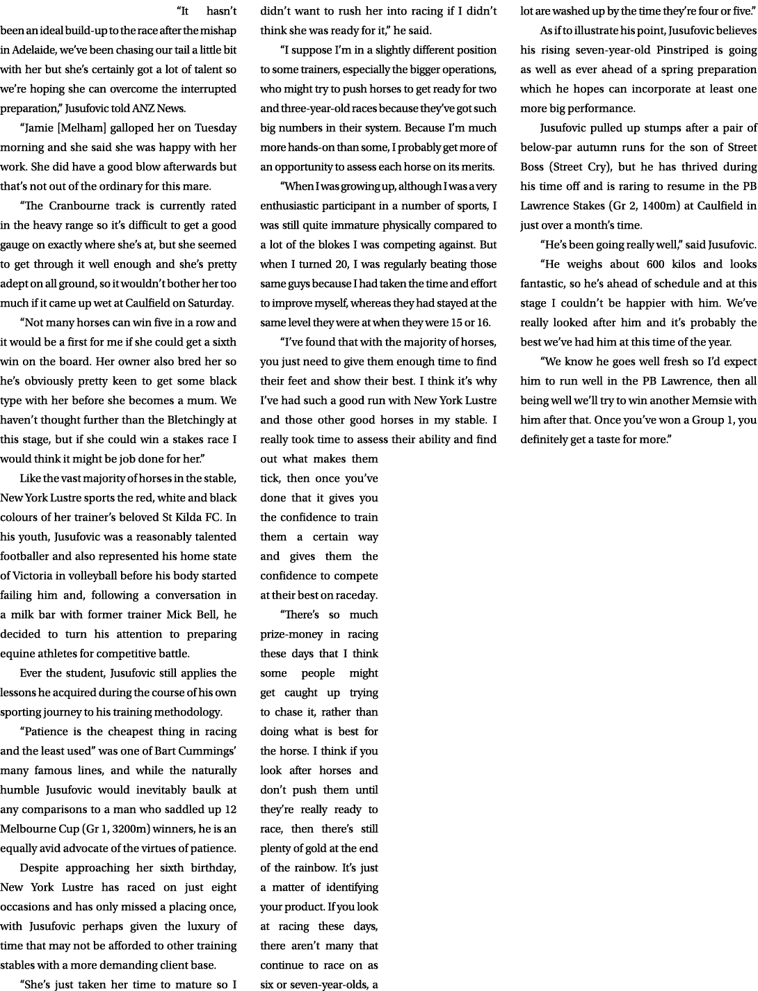 “It hasn’t been an ideal build up to the race after the mishap in Adelaide, we’ve been chasing our tail a little bit ...