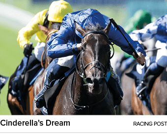 Cinderella's Dream racing pos