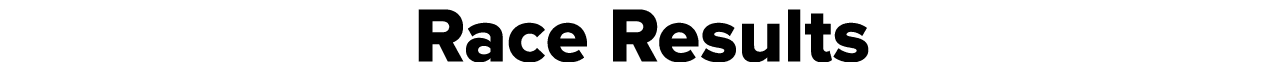 Race Results