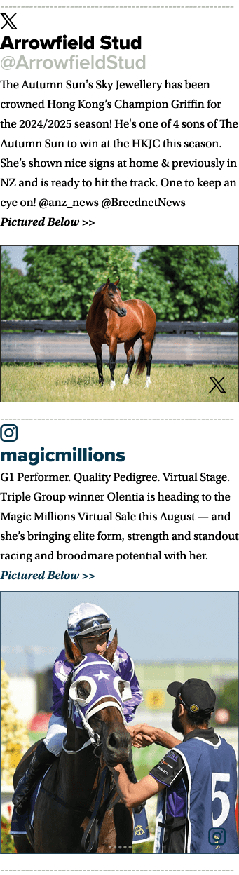  ￼ Arrowfield Stud @ArrowfieldStud The Autumn Sun's Sky Jewellery has been crowned Hong Kong’s Champion Griffin for t...