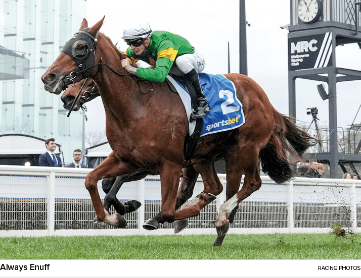 Always Enuff racing photo