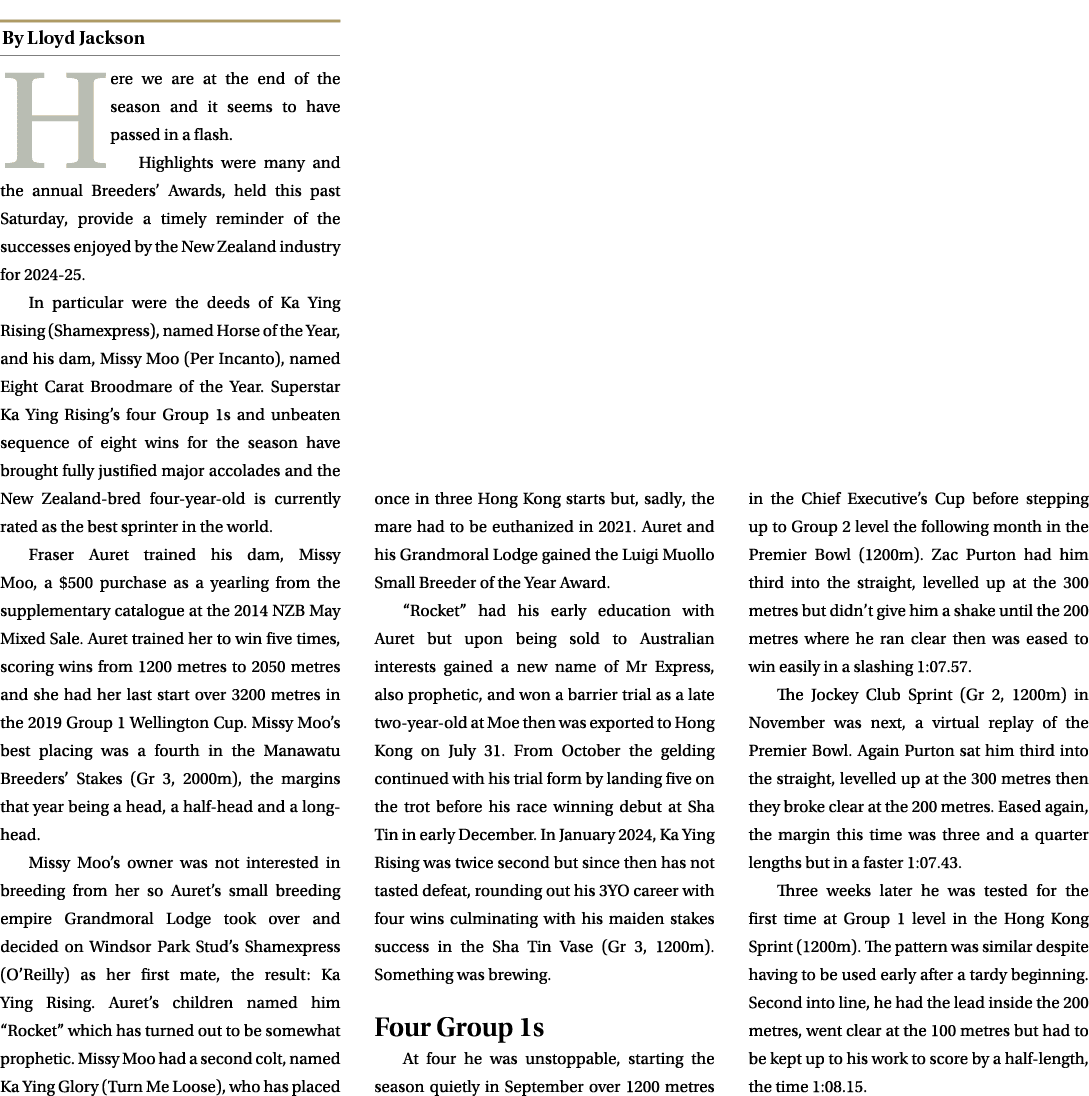 ￼ Here we are at the end of the season and it seems to have passed in a flash. Highlights were many and the annual Br...