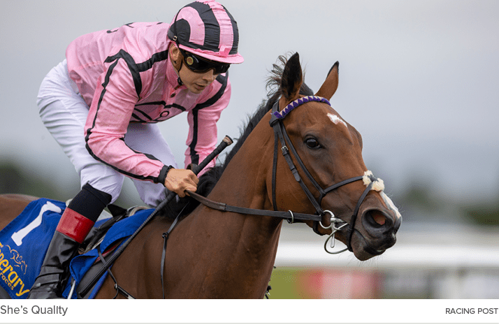 She’s Quality racing pos