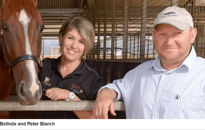 Belinda and Peter Blanch 