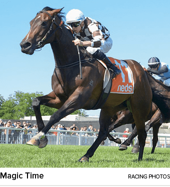 Magic Time racing photo