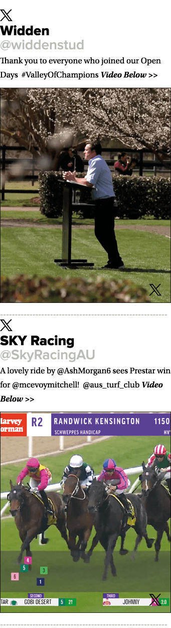 ￼ Widden @widdenstud Thank you to everyone who joined our Open Days #ValleyOfChampions Video Below   ￼ ￼ SKY Racing ...