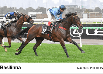 Basilinna racing photo