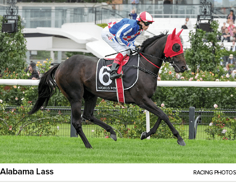 Alabama Lass racing photo