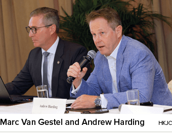 Marc Van Gestel and Andrew Harding hkj