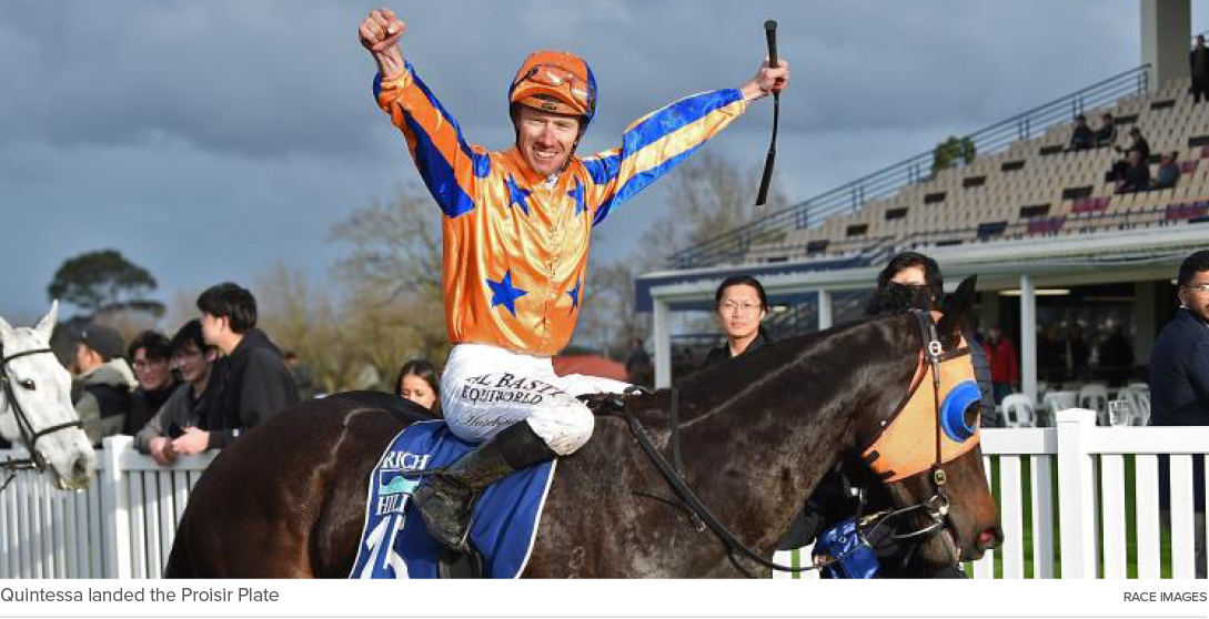 Quintessa landed the Proisir Plate Race Image