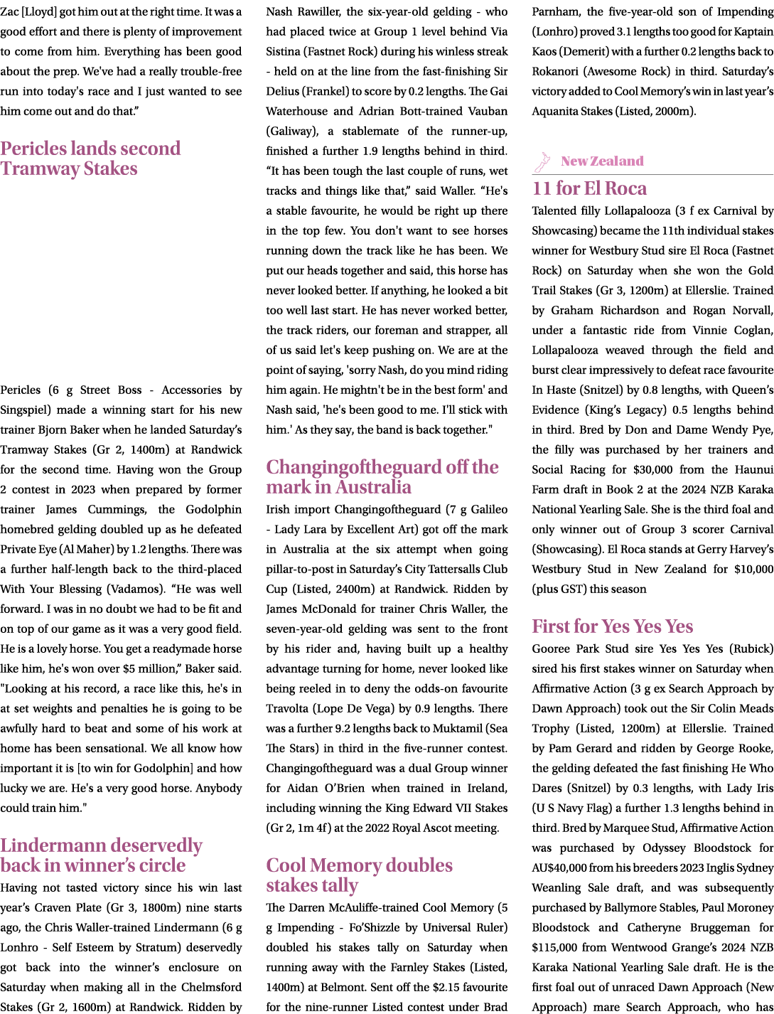 Zac [Lloyd] got him out at the right time. It was a good effort and there is plenty of improvement to come from him. ...