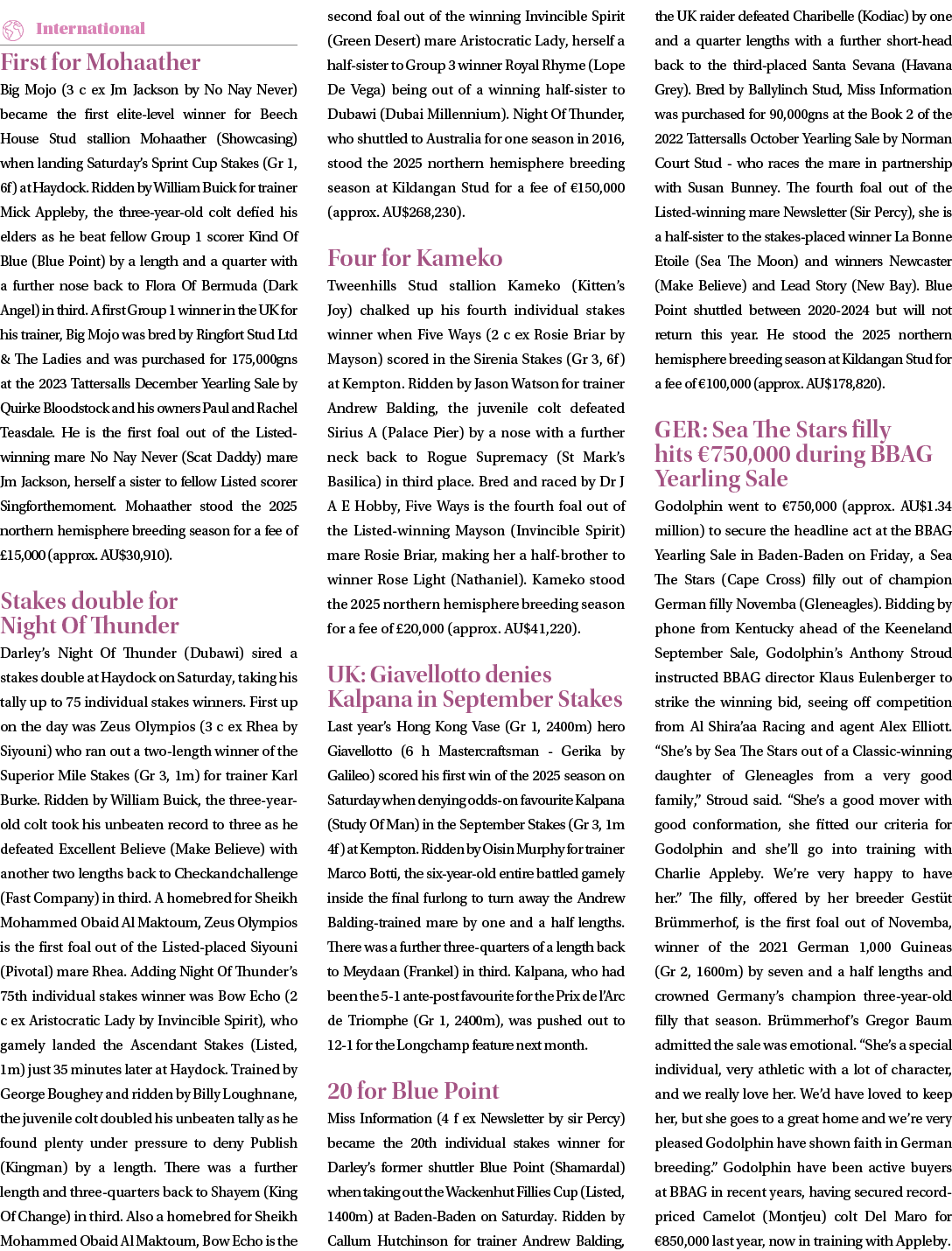 ￼ First for Mohaather Big Mojo (3 c ex Jm Jackson by No Nay Never) became the first elite level winner for Beech Hous...