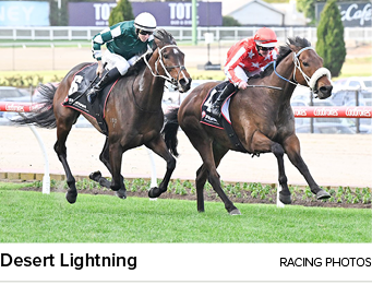 Desert Lightning racing photo