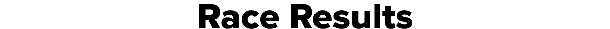Race Results