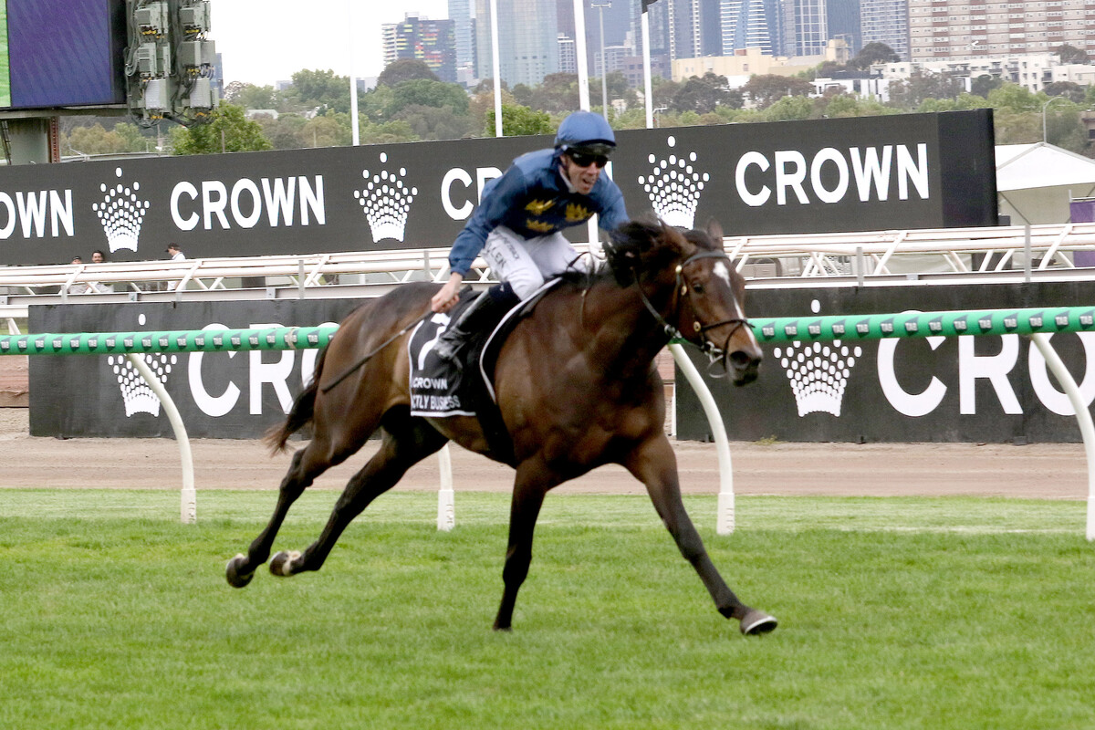 We had this race in mind for a long time Strictly all Business in